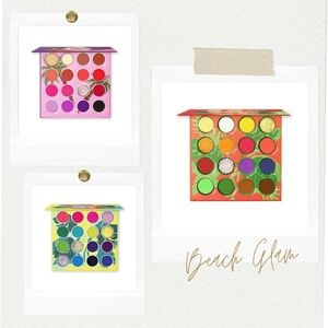 ☀️ Summer Eyeshadow Trio | Beach Glam Palette Bundle (3 Palettes)